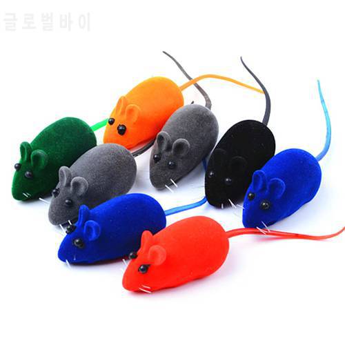 1pcs New False Mouse Pet Cat Toys Feather Rainbow Ball Toy Cayts Funny Playing Toys For Cats Kitten Fish Cat Toy Realistic Toy