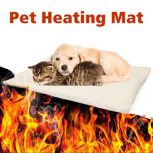 Self Heating Pet Bed Super Soft Comfortable Mat Warmer Supplies Pad Cat Dogs Durable Waterproof Pets Electric Warming Mat