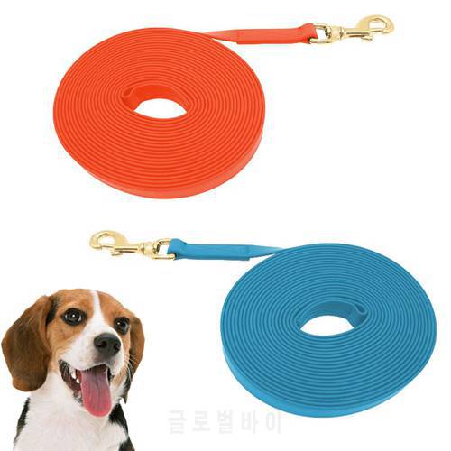 Long short Waterproof dog leash PVC pet Leashes durable Easy to clean dog Traction rope Lead For Small Medium Large big Dogs