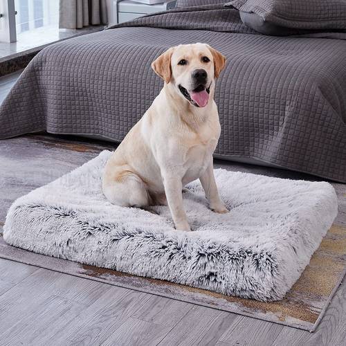Long Plush Warm Dog Bed Ladder Sofa Pet Blanket Soft Fleece Cat Cushion Puppy Sofa Mat Pad For Chihuahua Small Large Dogs