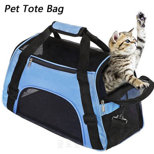 Soft-sided Carriers Portable Pet Bag Carrier Bags Cat Carrier Outgoing Travel Breathable Pets Handbag Pet Accessories