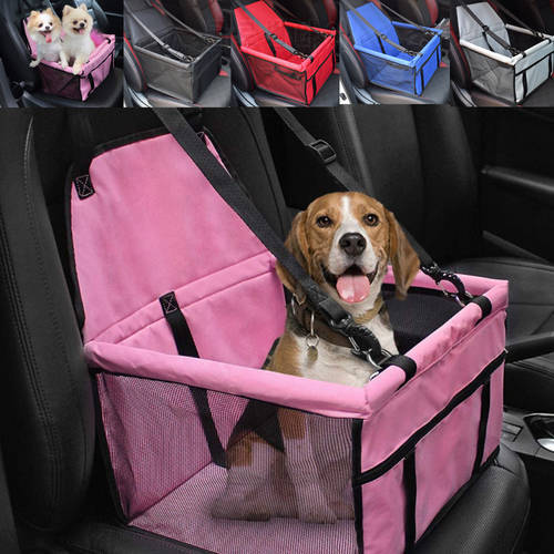 Pet Dog Car Seat Waterproof Basket Dog Travel Seat Bags Dog Carrier Car Trunk Protector Mattress Car Hammock Carrier For Dogs