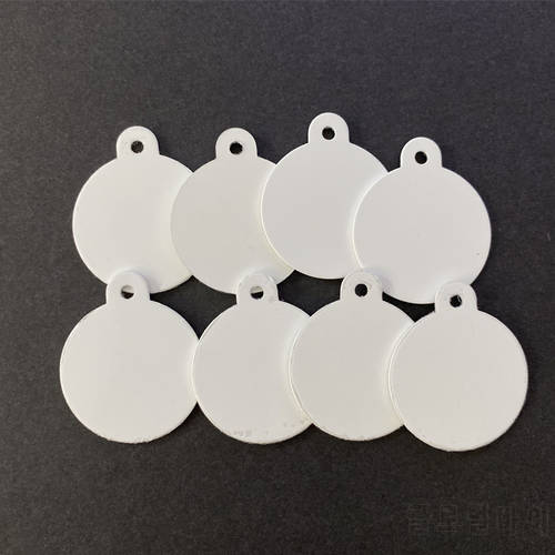 Wholesale Sublimation Blank Aluminum Dog Tag Double Sided Sublimation Pet Tag Blank Craft Dog Tag Blank Pet ID Tag