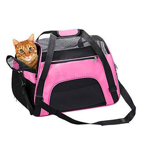 Portable Pet Dog Cat Travel Bags Outdoor Pet Dog Carrier Bag Pet Handle Bags Head Carrying For Cats Dogs transportation