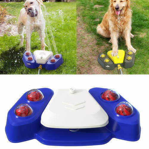 Pet intelligent feeding pet supplies summer bath water spray dog toys automatic water feeder water dispenser