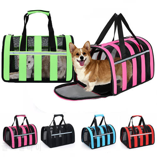 Dog Carrier Bag Breathable Carriers Dog Backpack With Mesh Window Airline Approved Small Pet Transport Bag Carrier For Dogs
