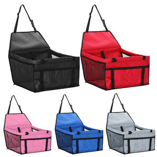 Folding Pet Dog Carrier Pad Waterproof Dog Seat Bag Basket Safety Carry House Cat Puppy Bag Dog Car Seat Pet Products