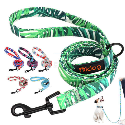 150cm Nylon Dog Leash Colorful Print Dogs Cat Lead Rope Pet Belt Leashes for Dogs Cats Walking Training French Bulldog Pug