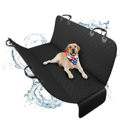 Pet Dog Car Seat Rear Back Cover Durable Waterproof Transport Carrier Protector Mat Hammock Non-slip Folding/Carrier Car Seat