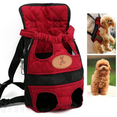 Pet Dog Carrying Backpack Travel Shoulder Large Bags Pet Front Carrier Holder Dog Carrier Bag for Dog Cat Puppy Teddy Bulldog