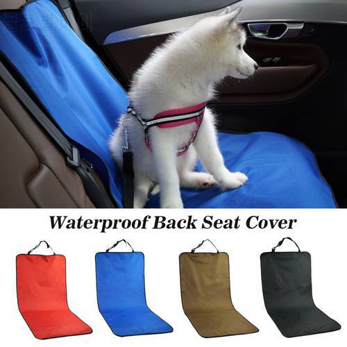Pet Dog Car Seat Cover Carrying Cat Carrier Waterproof Back Seat Cover Universal Car Travel Accessories