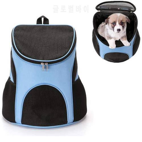 Dog Carrier Backpack with Mesh Ventilation Breathable for Small Dogs Cats for Traveling Hiking Camping Walking Outdoor Pet Bags