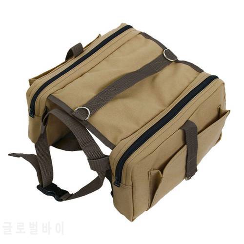 Dog Backpack No-Pull Pet Harness Vest with Saddle Bag Backpack for Traveling Dog Self Carrier Backpack Camping Hiking