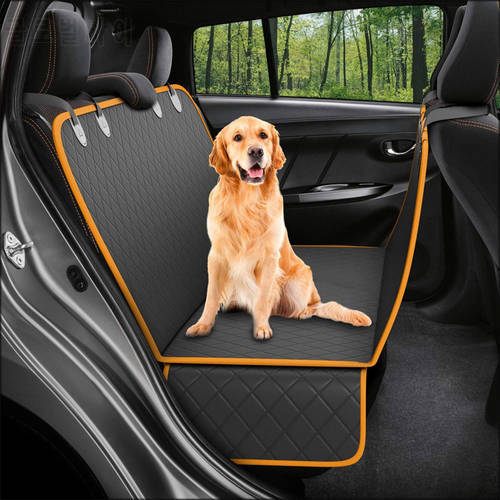 Pet Car Seat Cover Dog Car Cushion Waterproof Pet Travel Dog Harness Hammock Car Backseat Cushion Dog Safety Harness