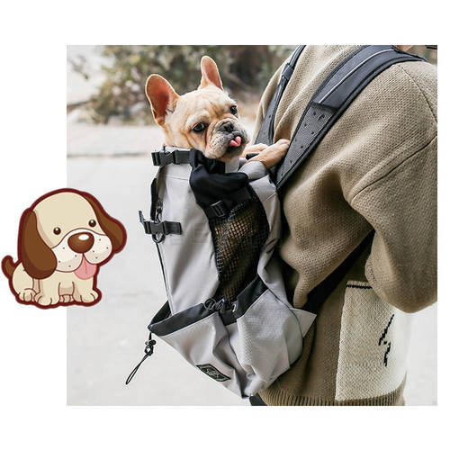 Outdoor Pet Dogs Backpack Travel Puppy Medium Dog Backpack for Small Dogs Breathable Walking Cycling Carrier Bags Accessories