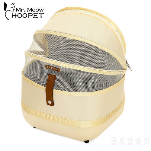 Hoopet Cat Bag Going Out Portable Space Capsule Large-capacity Cat Bag Portable Cat Cage BoxTravel Backpack Pet Supplies