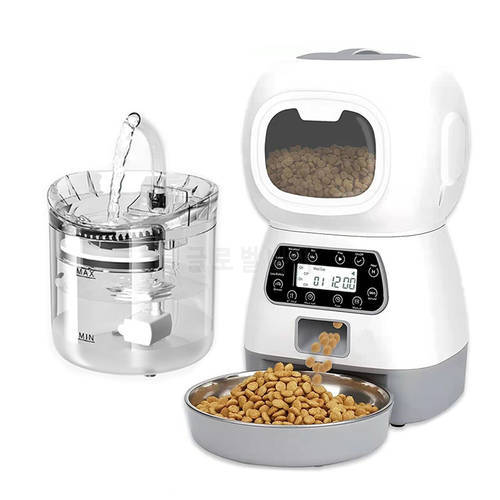 Pet Automatic Feeder Smart Timer Food Dispenser For Cat Dog Food Feeder