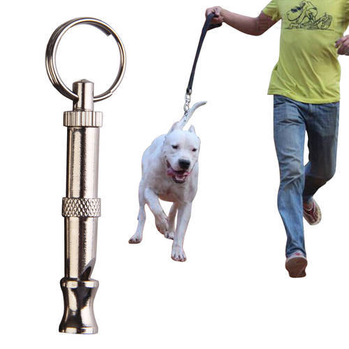 New Dog Whistle To Stop Barking Bark Control For Dogs Training Deterrent Whistle Puppy Adjustable Training Long Copper Whistle