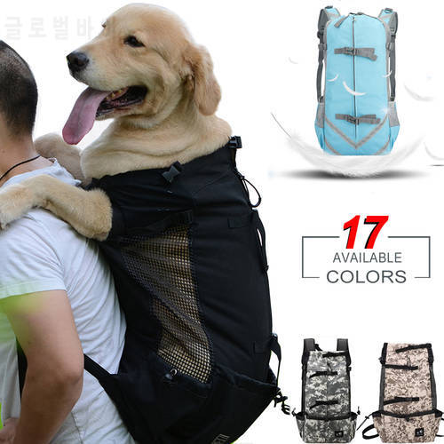 Breathable Dog Carrier Bag Portable Pet Outdoor Travel Backpack Reflective Carrier Bags for Cats French Bulldog Dog Accessories