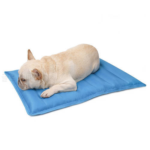 Dog Cooling Mat Portable Ice Crystal Gel Pets Sleeping Cooling Pad Breathable Washable Ice Crystal Gel Pets Cats Cooling Blanket