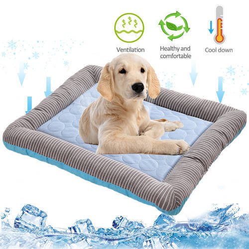 Dog Cooling Pad Pet Couch Bed Dogs House For Medium Large Dogs Dog Ice Pad Cool Breathable Cooling Bed For Cat Dogs Accessories