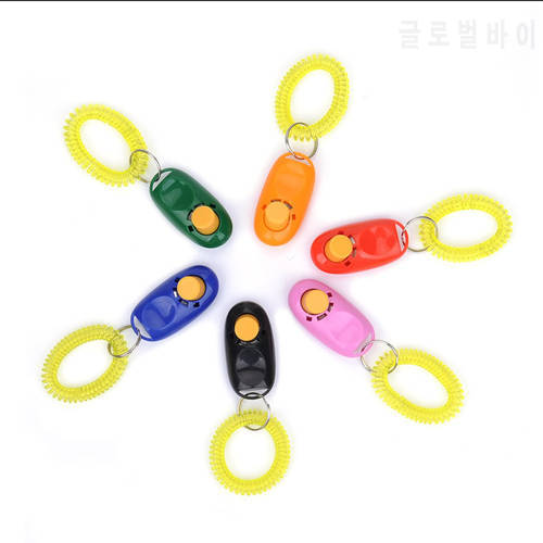 Pet Dog Whistle And Clicker Puppy Stop Barking Training Aid Tool Clicker Portable Trainer Pet Products Supplies