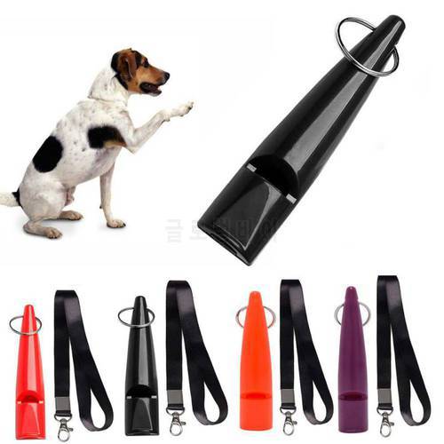 Professional Ultrasonic High Frequencies Dogs Whistle Training with Lanyard Easy to Carry