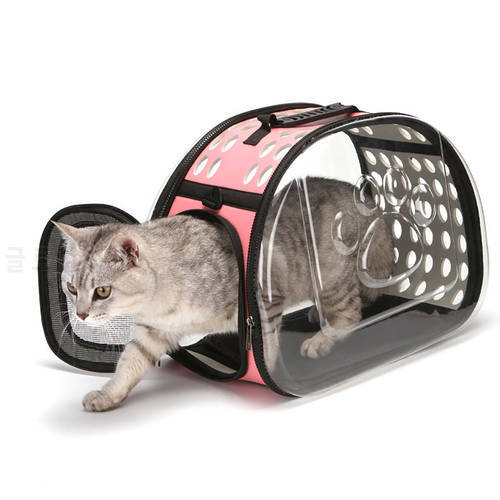 Carrier For Cat Dog Transportation Travel Accessories Pet Lady Bag And Super Animals Shoulder Basket Backpack Rabbit Crate Tote