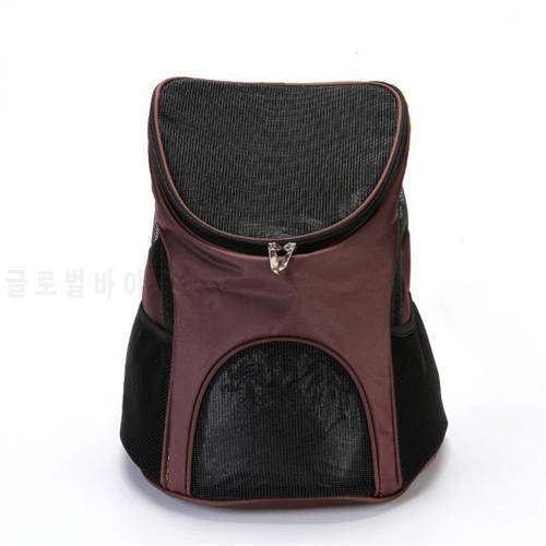 Breathable Shoulder Pet Bag Out Portable Foldable Mesh Breathable Pet Travel Backpack