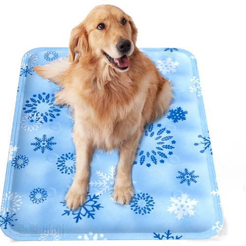 Pet Self Cooling Mat for Small Medium Large Dogs and Cats Durable Cooling Dog Bed Blanket Mats Breathable Supplies Dropshipping