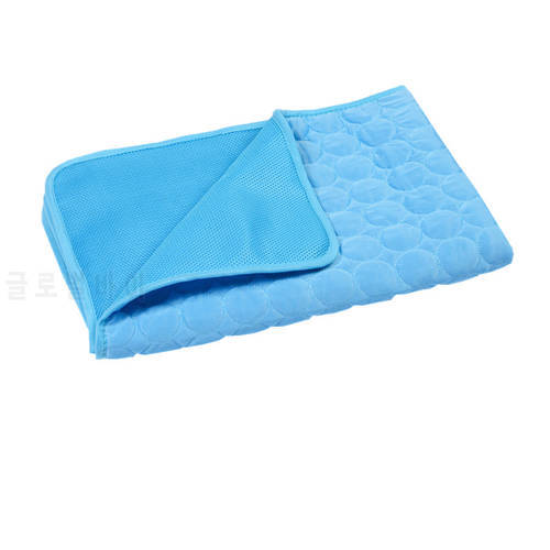 Summer Cooling Pet Blanket Washable Breathable Bed Cushion for Small Medium Large Dogs Cats Supplies