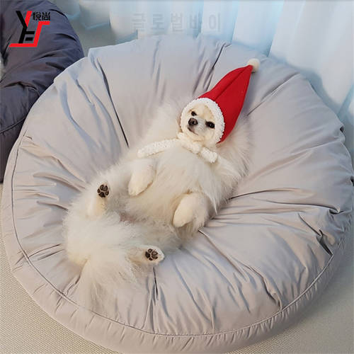 Dogs High Elastic Sofa Beds Thicken Pet Washable Moisture and dustproof Round Kennel Small Medium Dog Soft Sleeping Cushion