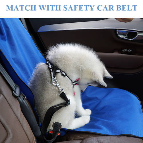 Car Waterproof Back Seat Pet Cover Cat Dog Pet Carrier Car Rear Back Seat Mat Protector Mat Rear Safety Travel Accessories 1 Pc