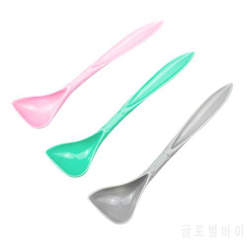 Plastic Pet Long Handle Spoon Dog Cat Canned Food Feeding Durable Reusable Scoop