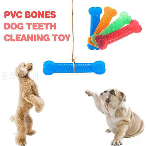 1pcsHot Sale Pet Dog Chew Toys Rubber Bone Toy Aggressive Chewers Dog Toothbrush Doggy Puppy Dental Care For Dog Pet Accessories