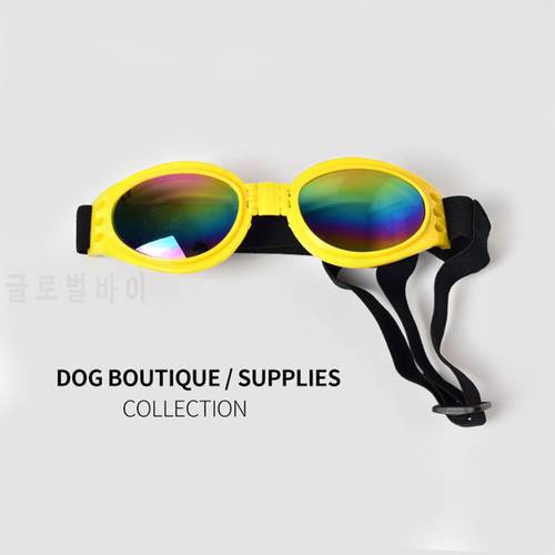 Pet Dog Sunglasses Adjustable Goggles For Small Medium Large DogsCats Puppy Sun Glasses Dog Outdoor Glasses