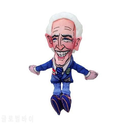 30CM Squeaky Joe Biden Canvas Dog Toy Political Parody Novelty Durable Stuffed Chew Pet Accessories Supplies
