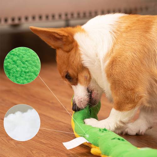 Squeaky Pet Plush Toy Bite Resistant Dog Teeth Cleaning Tool Stress Relief Toy Puppy Food Leaking Tool игрушки для собак