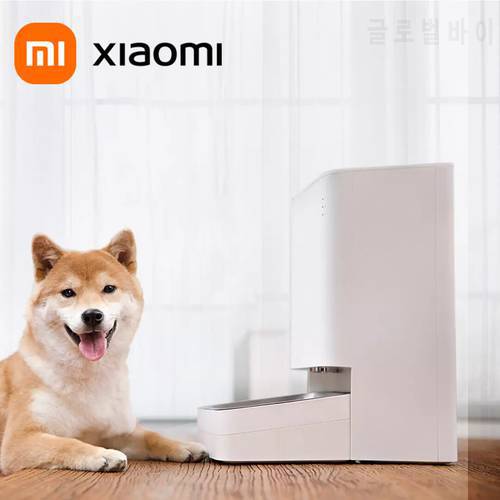 Xiaomi Mijia Smart Pet Feeder Automatic Feeding Timed Quantification Moisture-Proof And Fresh 304 Stainless Steel Food Bowl