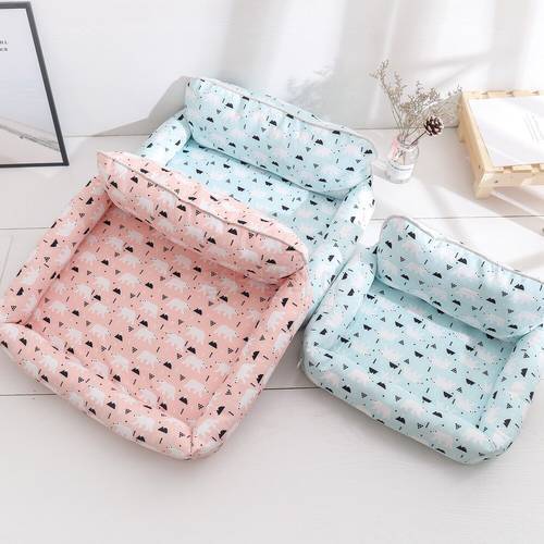 Sofa Cushion Pet Dog Bed Mat Winter Warm Soft Kennel Pet Blanket Sleeping Beds Pad for Dogs Cats Pet Supplies