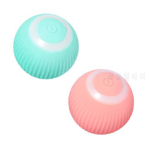 Smart Automatic Rolling Ball Cat Toys Electric Interactive Cat Toys for Cats Training Self-moving Kitten Toys for Indoor Playing