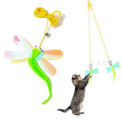 Simulation Cat Toy Cat Scratching Rope Feather Funny Kitten Playing Game Interactive Toy Retractable Hanging Door Pet Supplies