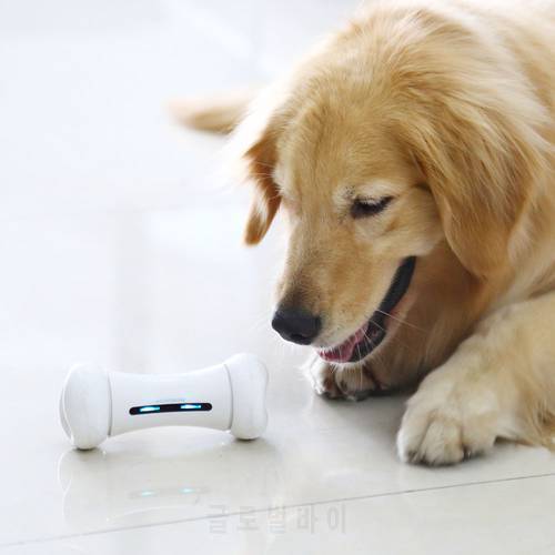 Pet Chew Smart Interactive Toys for Dogs and Cats App Control Pet Electric Emotional Interaction Bone Pet Emotions Toy for Dogs
