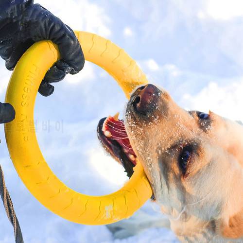 Interactive Training Pet Ring Puller Toys for Medium Large Dogs Greyhound Pitbull Safety EVA Big Dog Toy Mascotas Accessories