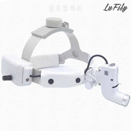 Medical Led Light Loupe Magnifier Head Lamp Adjustable High Intensity Operation Chargeable Dental Headlamp Surgical Headlight