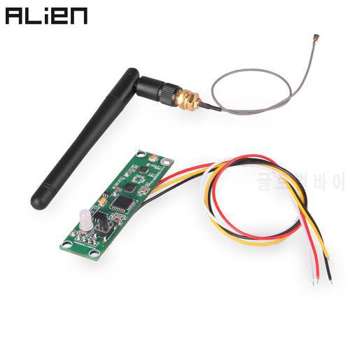 ALIEN 2.4Ghz Wireless DMX 512 Transmitter Receiver PCB 2 in 1 Module Board with Antenna for DMX Stage Lighting Controller