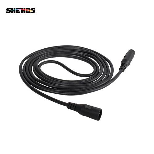 High Quality 1/2/3/5/10 Meters length 3-pin Rubber/Iron Signal DMX PowerCon Connect Cable for Stage Par Moving Head Light