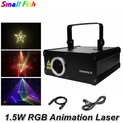 267 Patterns RGB 2W DMX512 Laser Line Scanner Stage Lighting Effect Laser Projector Light DJ Dance Bar Party Disco Show Lights
