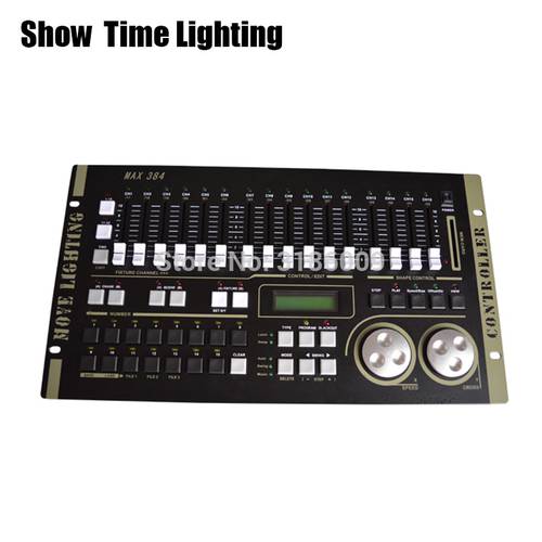 SHOW TIME Max 384 DMX Controller Stage light DMX Master Console For XLR-3 Led Par BeamMoving Head DJ light Stage Effect Light