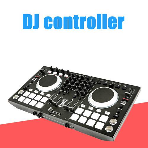 BLACKNOTE DJ MIDI controller for playing sound mixer console audio players dj mixer. DJ Mix